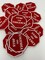 Stop The Violence Iron-on Embroidered Patch, Empowerment Badge, DIY Applique, Size 2.75" inches